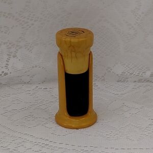 Fuller Shaving Brush And Holder, Butterscotch Bakelite